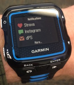 Garmin 920xt Notifications